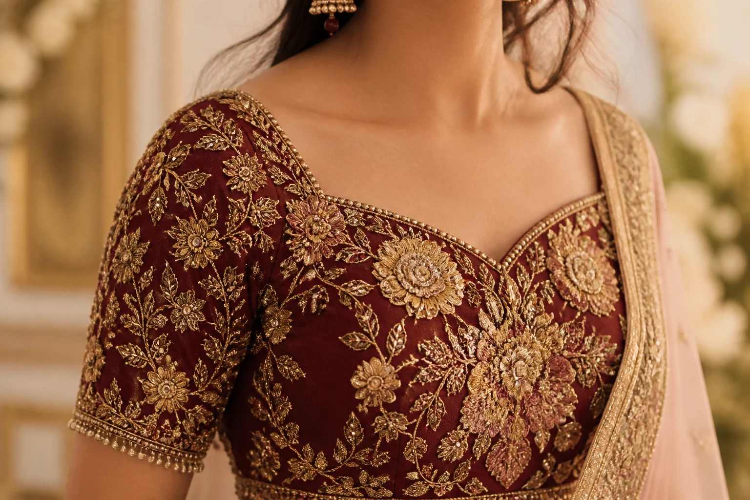The Rise of Maggam & Aari Work: From Bridal Exclusive to Everyday Festive Blouses