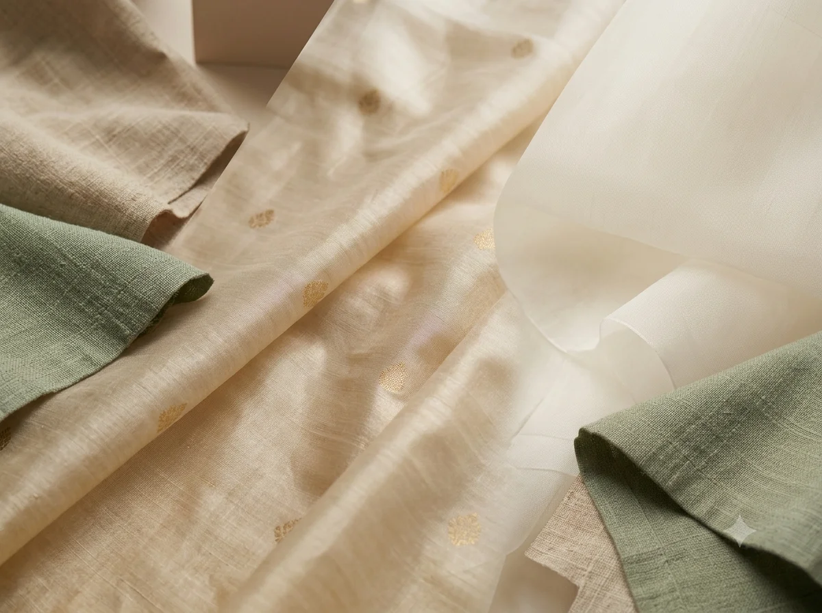 Fabric Guide 2026: Why Chanderi, Organza & Sustainable Cotton Are Replacing Synthetics